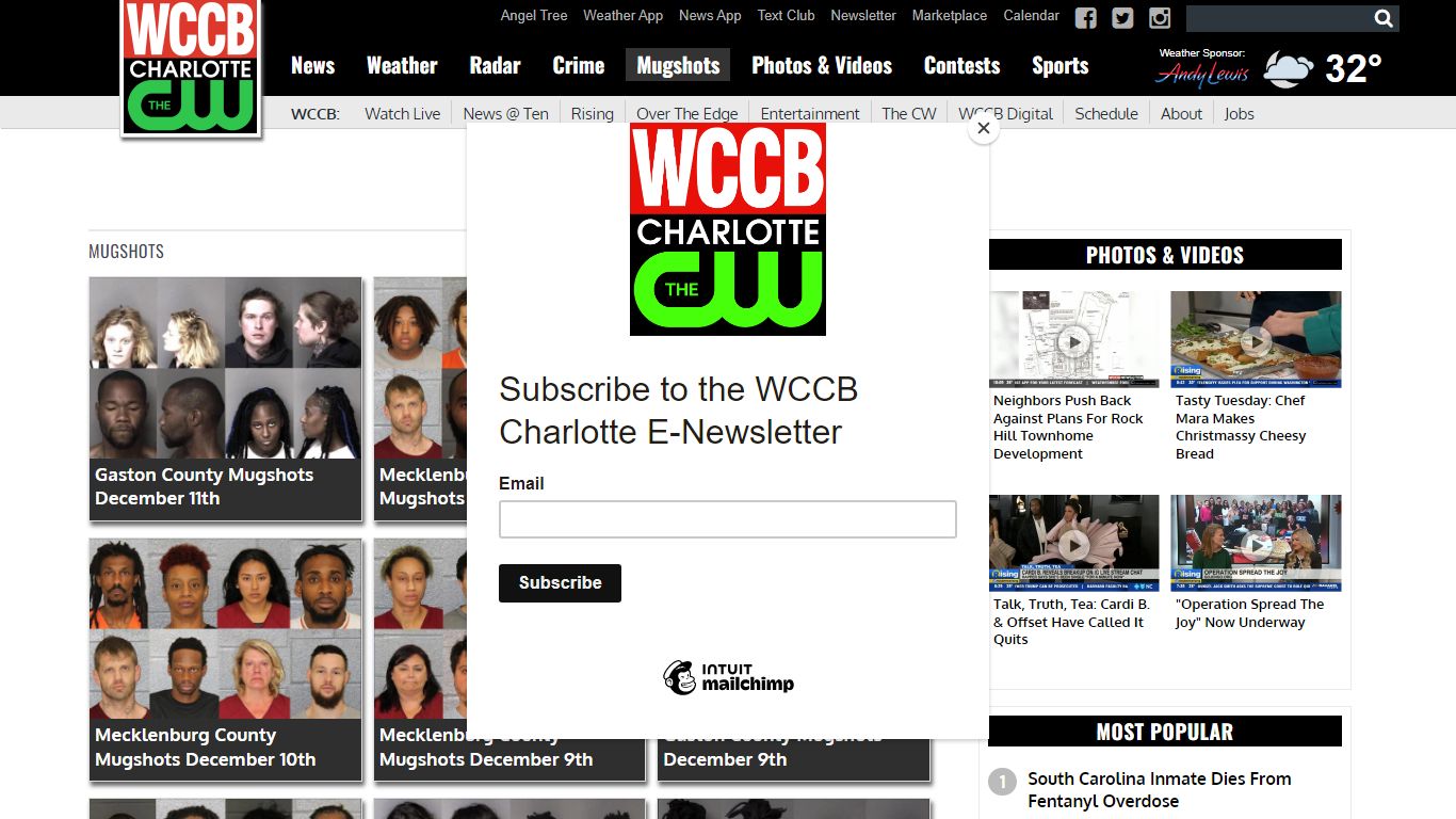 Mugshots - WCCB Charlotte's CW